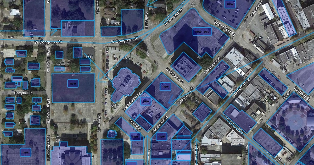 Downtown Sight Lines Scribble Maps