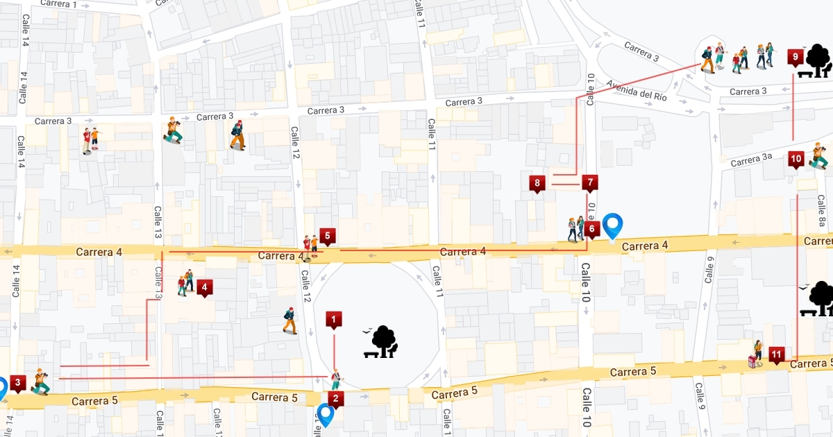 Ruta Historica Scribble Maps