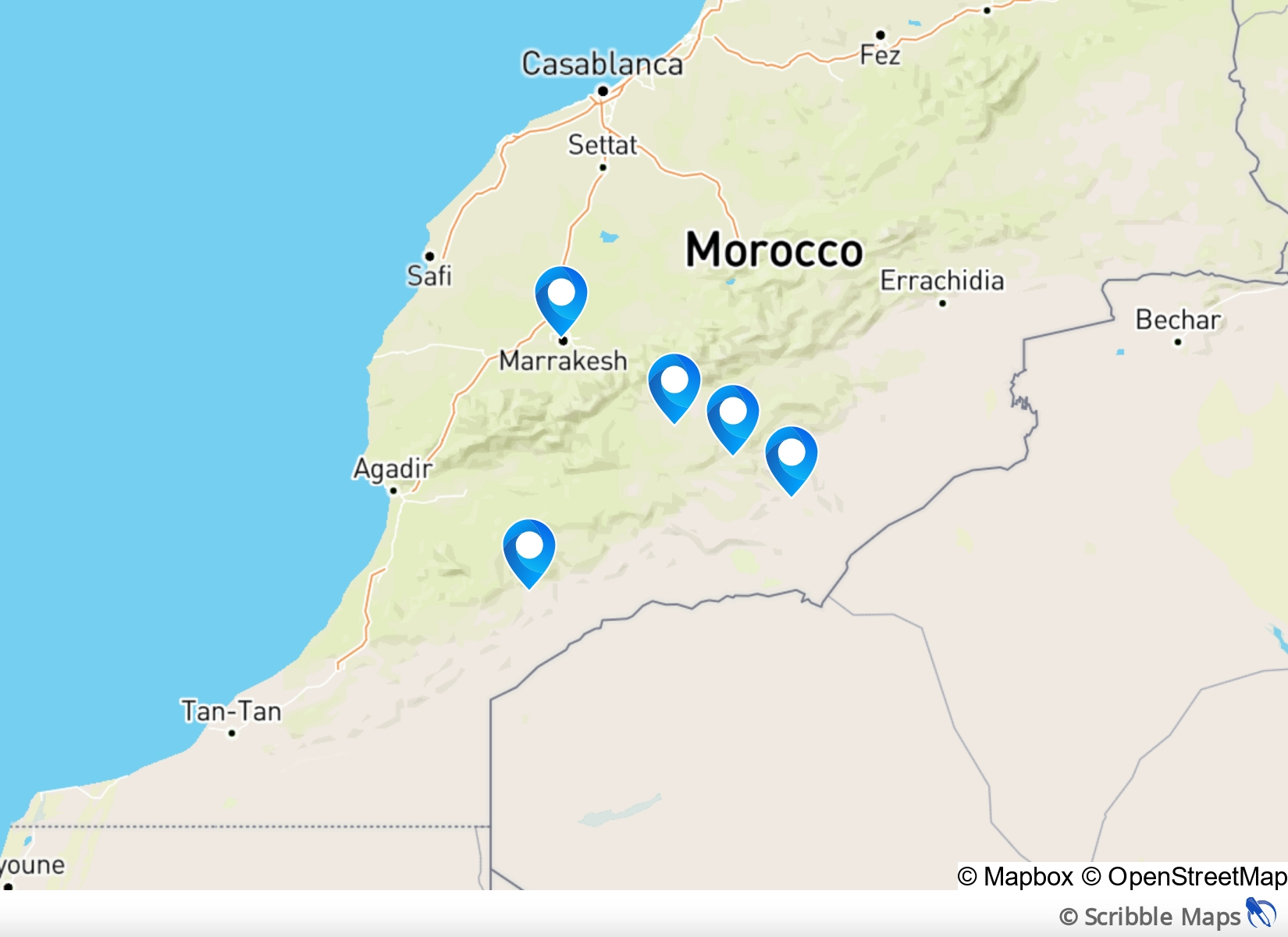 droom Wrak heldin Marokko - Diepe zuiden & Marrakech