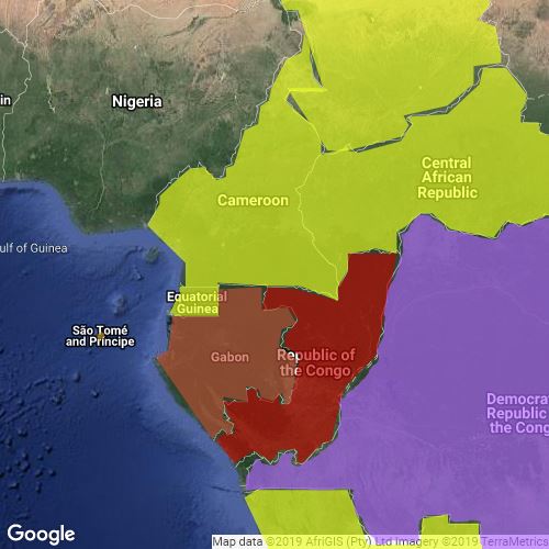 Alexandra S Map Of Central Africa Scribble Maps