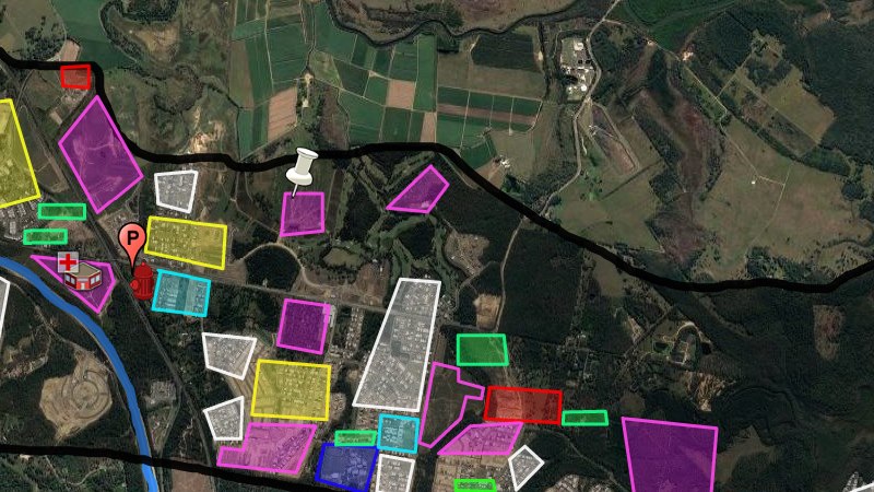 Pimpama LAND USE DONE Scribble Maps