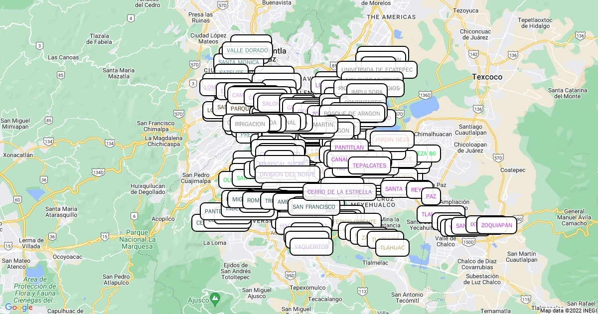 PLAN MAESTRO DEL METRO HORIZONTE 2055 PARTE 2 Scribble Maps