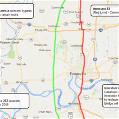 Interstate 63 : Scribble Maps