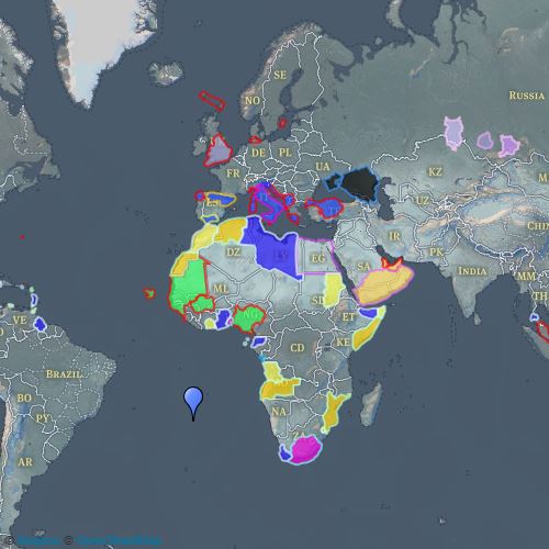 2050 earth карта