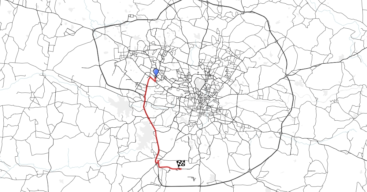 Rajiv Gandhi International Airport Scribble Maps