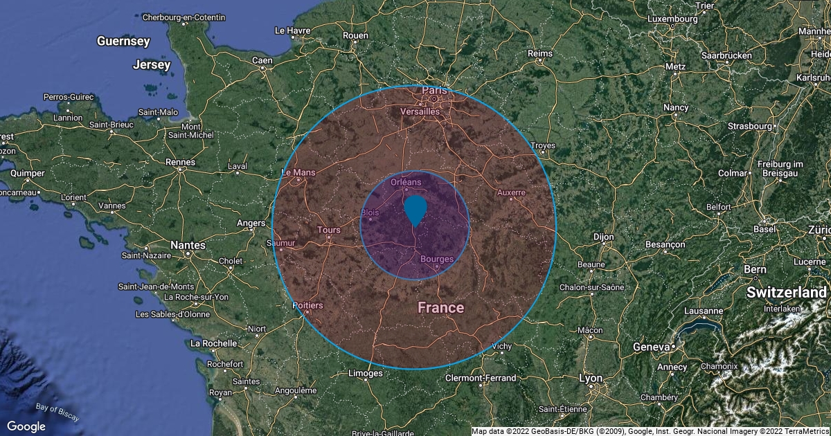 Mes Zone De Chalandise : Scribble Maps