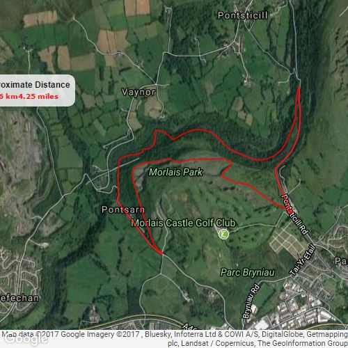 Brecon Mountain Railway Route : Scribble Maps