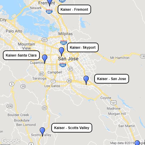 Kaiser San Jose Map Nbcc Map : Scribble Maps