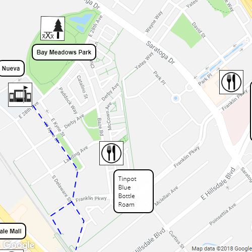 map of park meadows mall Bay Meadows Map Scribble Maps map of park meadows mall