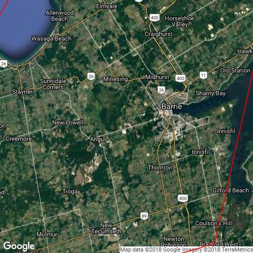 Borden Geographical Boundaries Scribble Maps