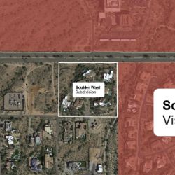 Boulder Wash Subdivision at East Shea Area MAP