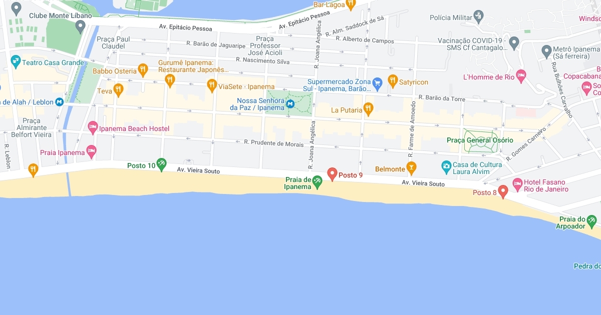 Maps ipanema deals