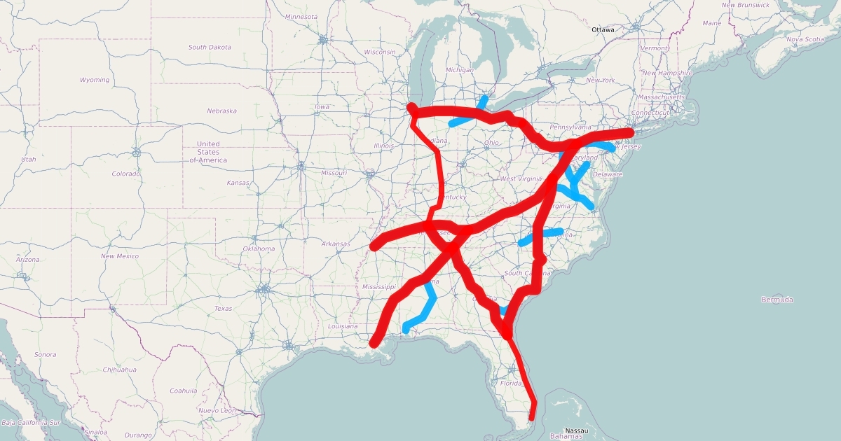 blue ridge valley railroad : Scribble Maps