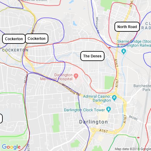 Darlington Scribble Maps