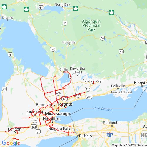 Future of Ontario Highways : Scribble Maps