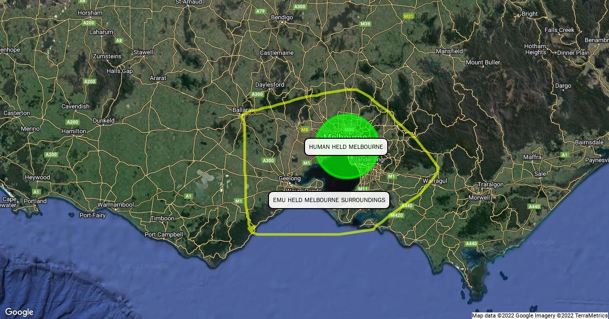 The Emu War Scribble Maps