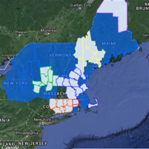 East Coast Dma County Scribble Maps