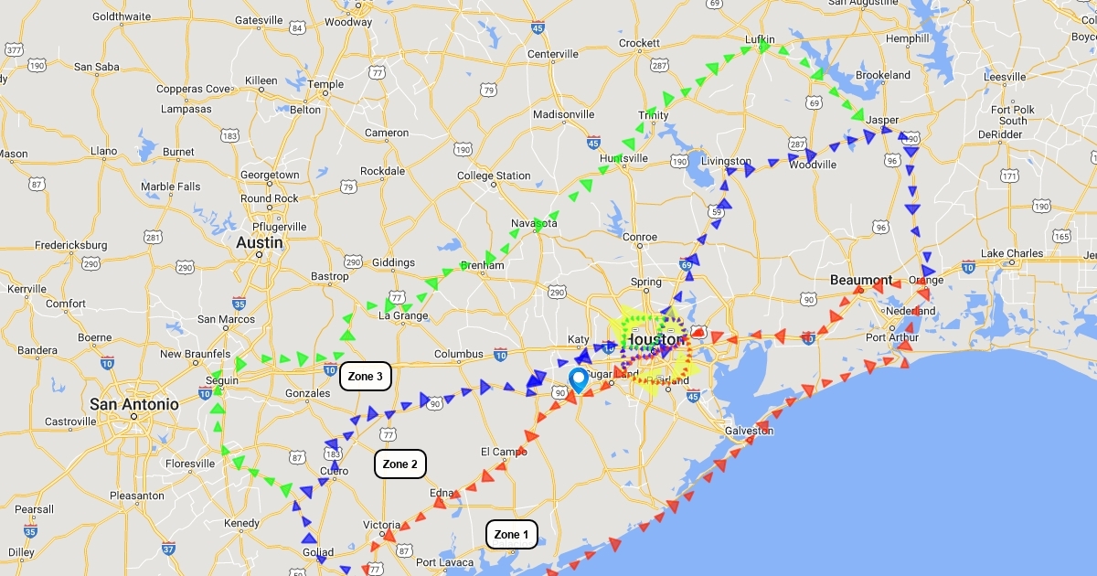 Fort Bend TSTC Territory Map Scribble Maps