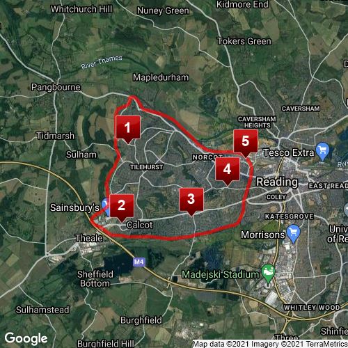 TILEHURST AREA Scribble Maps