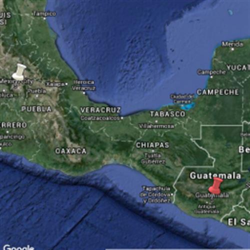 Location Of The 2010 Guatemala Sinkhole Scribble Maps