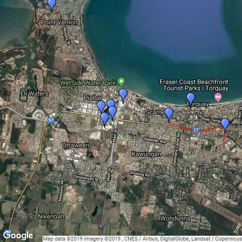 hervey bay map Scribble Maps