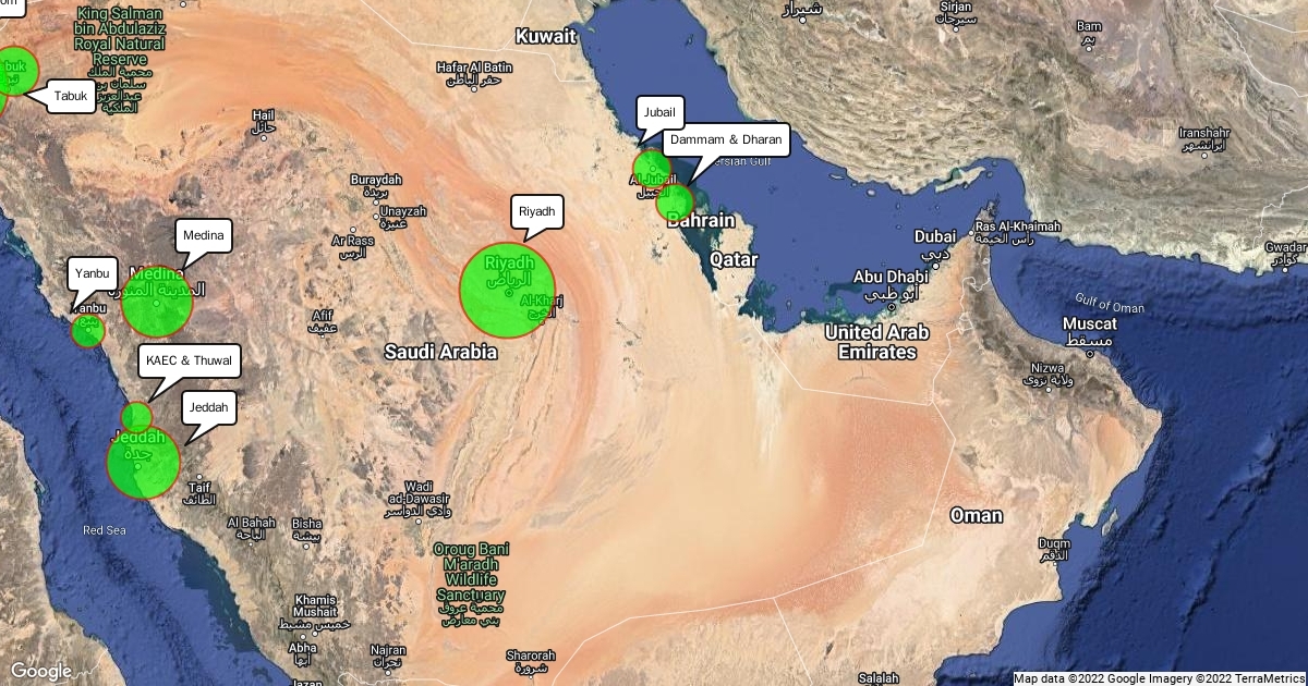 Saudi : Scribble Maps