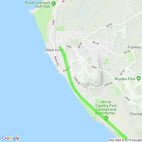 Wirral Way 10k : Scribble Maps