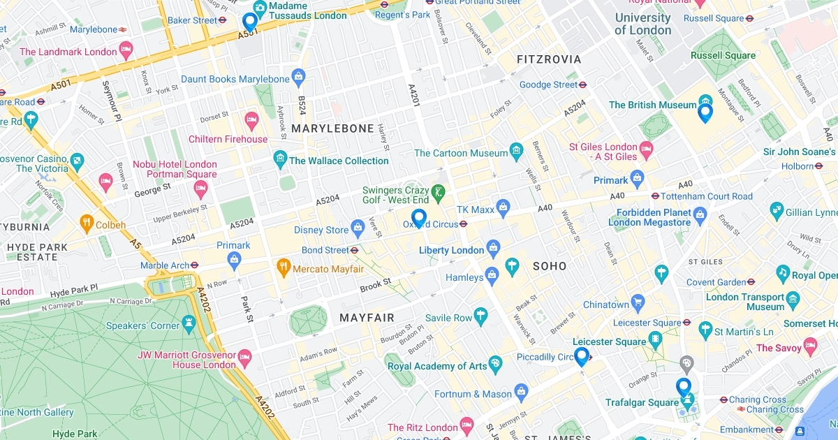 Westfield London Phase 2 : Scribble Maps