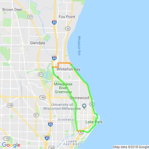 Milwaukee East Side Eruv Scribble Maps