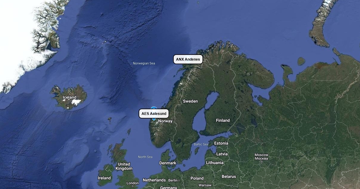 Norway Airports : Scribble Maps