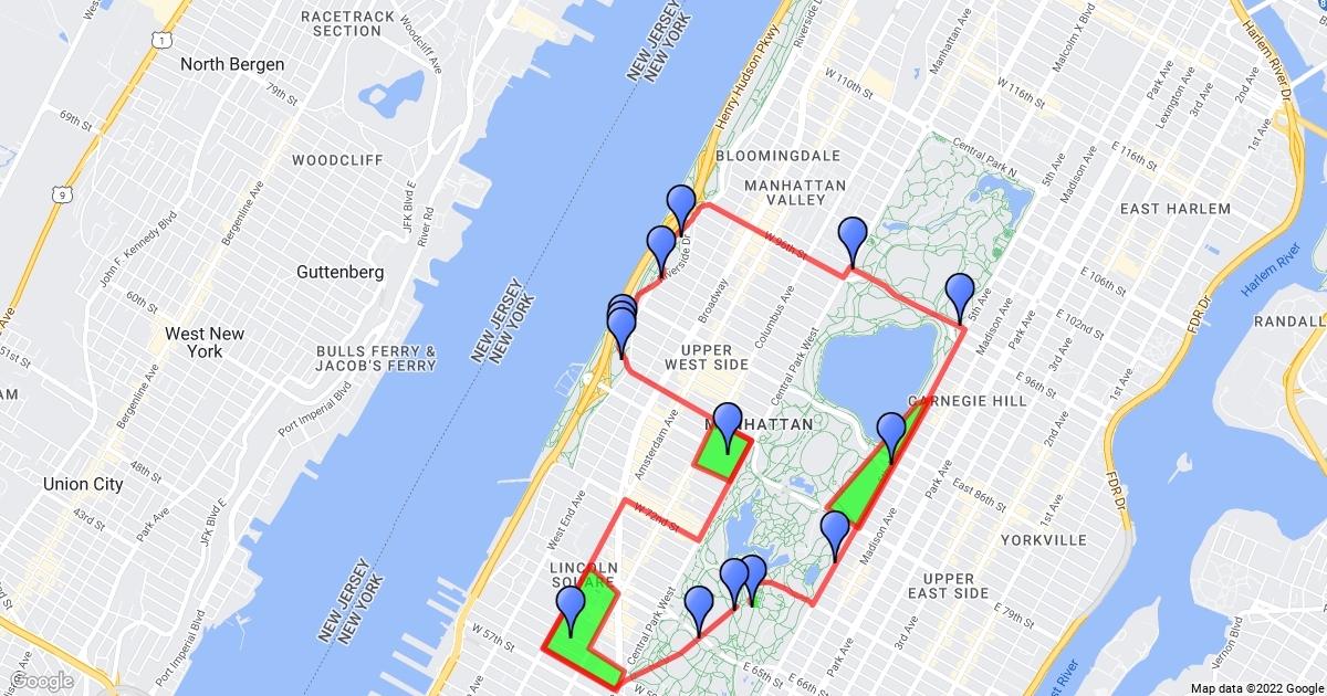 Amazing Race Map : Scribble Maps