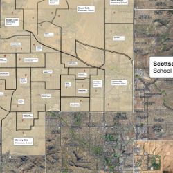 Paradise Valley USD Elementary School Boundary Map 