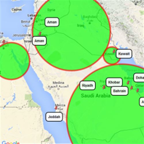 GCC Map : Scribble Maps