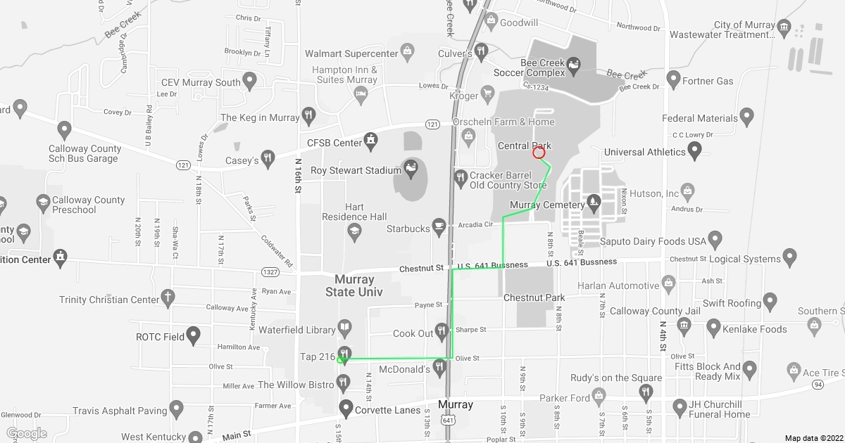 Pride Parade Route Scribble Maps