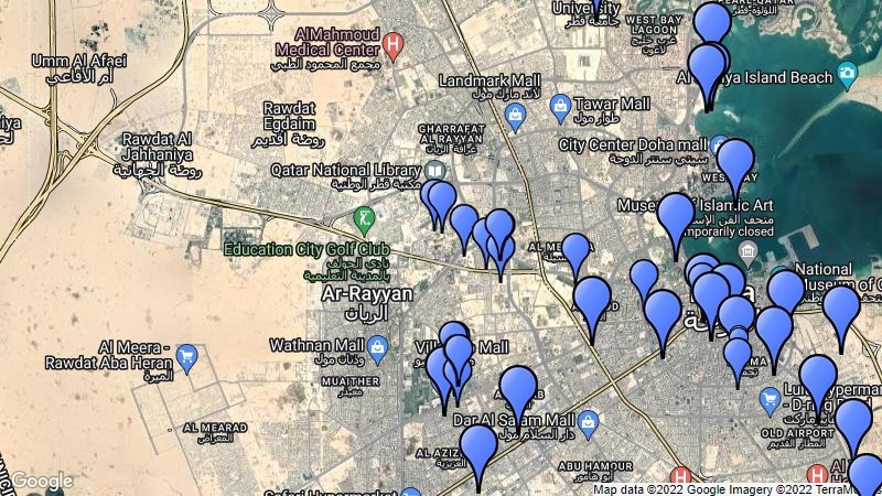 QatarWorldCup2022 : Scribble Maps