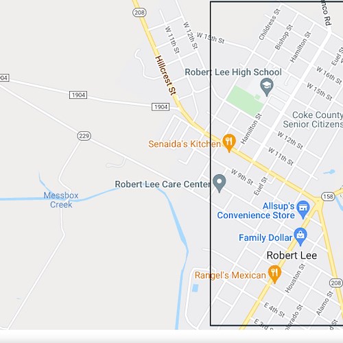 2022 Robert Lee Trade Days Map Scribble Maps