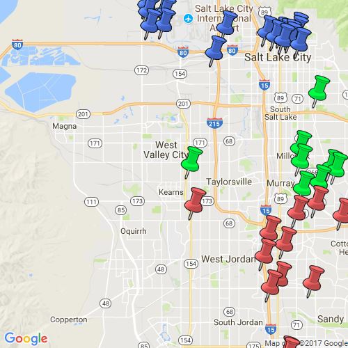 SLC Patrol Routes / UT : Scribble Maps