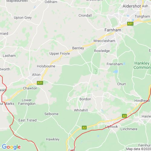 Farnham area Scribble Maps