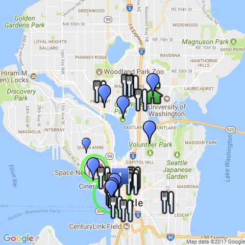 Seattle Trip : Scribble Maps