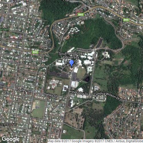 SCU Lismore Campus, NSW : Scribble Maps