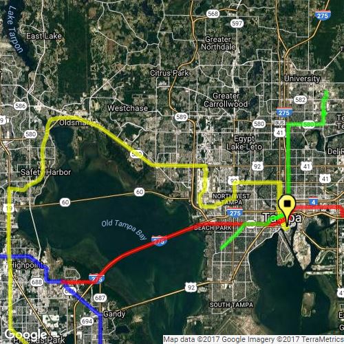 Tampa Bay Light Rail Scribble Maps