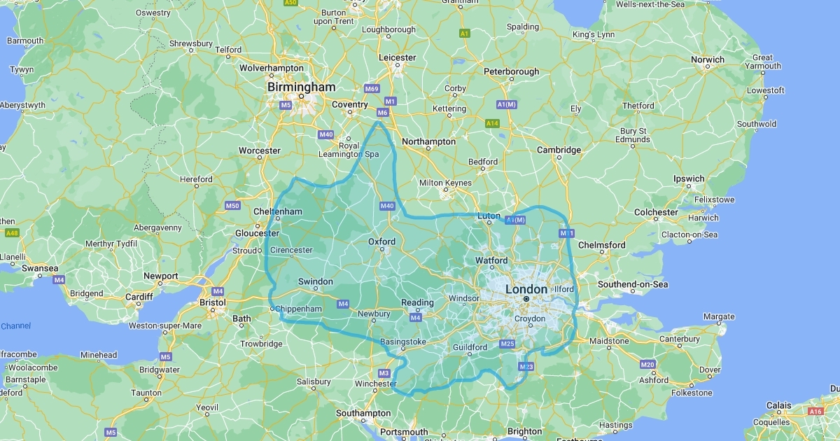 Thames Water Area Map - Chrysa Bobinette