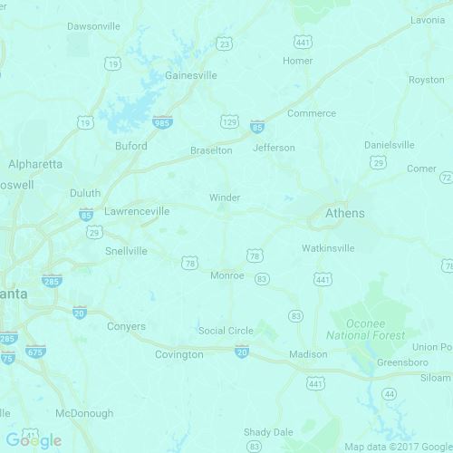 60 mile radius from Bethlehem GA Scribble Maps