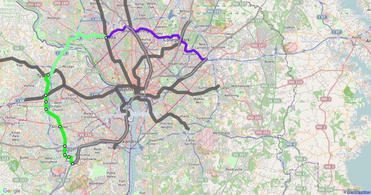 washington metro light metro light rail : Scribble Maps