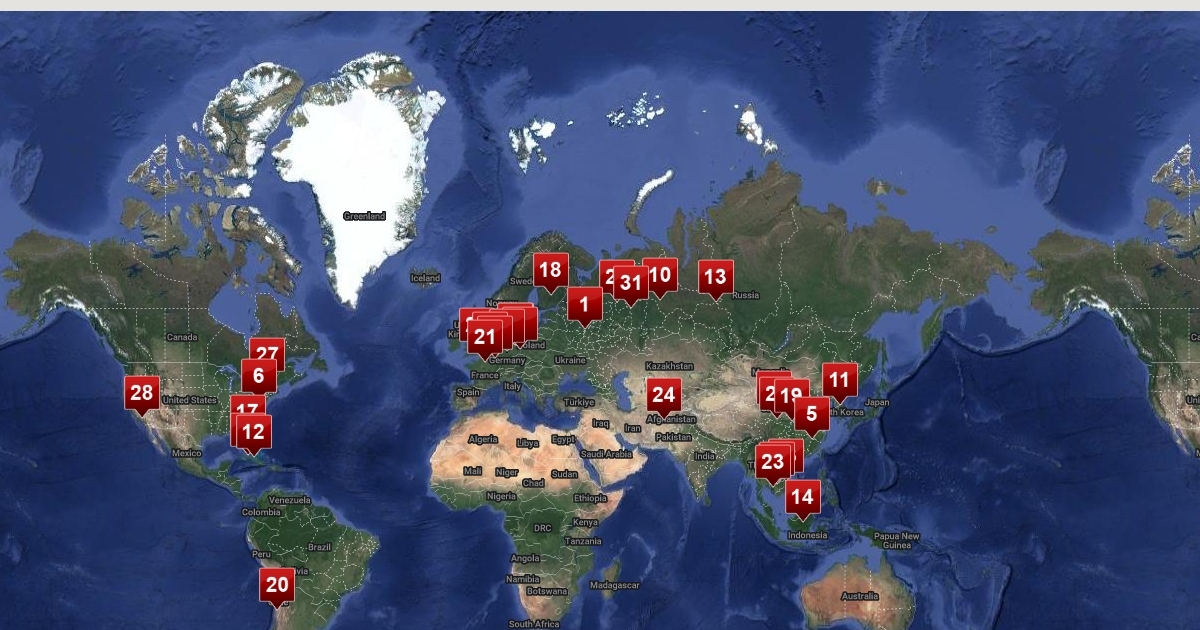 Cold War Timeline : Scribble Maps