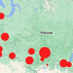 Статистика коронавируса по городам России 