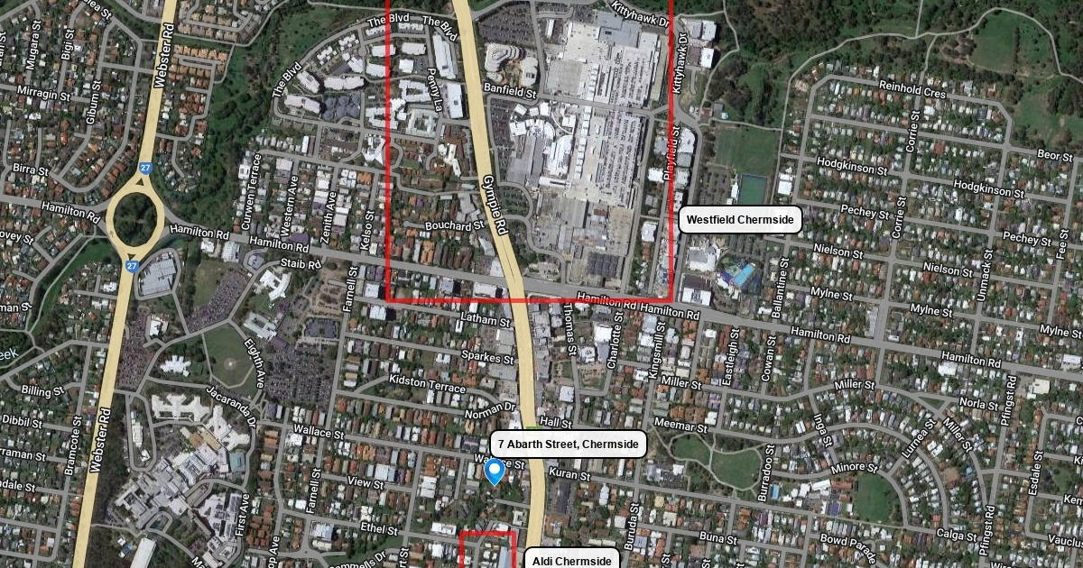 Chermside Shopping : Scribble Maps