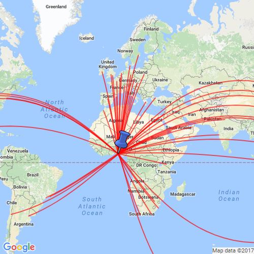 ZIPAIR : Scribble Maps