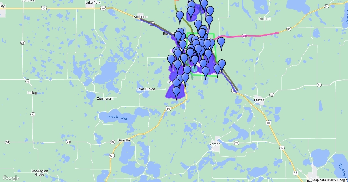 Pelican River Watershed : Scribble Maps