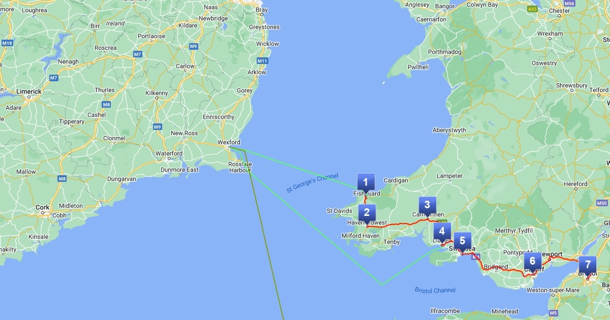 A Very Detailed Map of an Irish Invasion : Scribble Maps